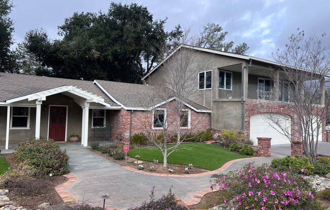 LOS GATOS: Beautiful 4 Bedroom Home with 1 Bedroom In-Law Apartment