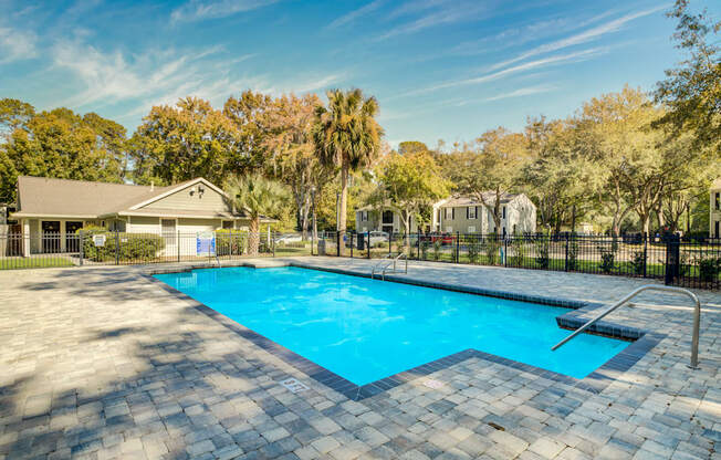 Chelsea Apartments in Gainesville Florida photo of resort-style pool