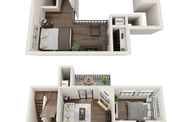 1 bed, 1 bath, 1,063 sqft, $1,171