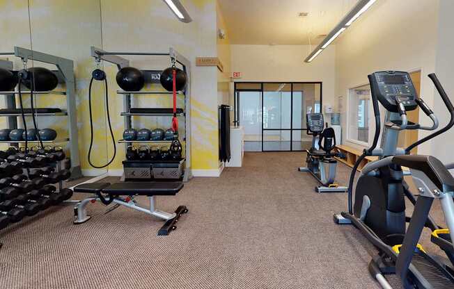 24 hour fitness center