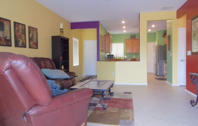Fully furnished 3-bedroom, 2.5-bath home available in a 55+ community!
