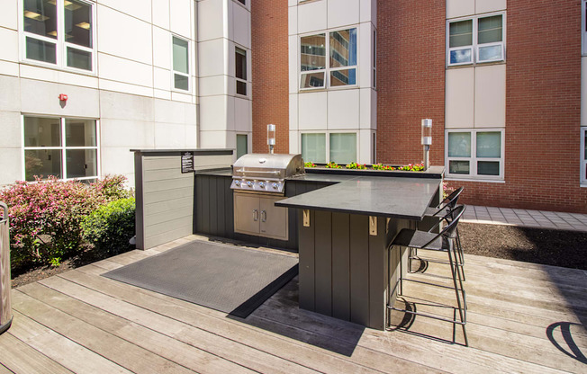 Grilling Station at The Amelia in Quincy, MA 02169