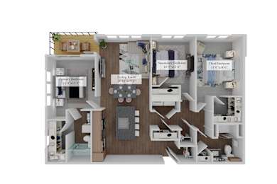 3 beds, 2 baths, 1,491 sqft, $2,380