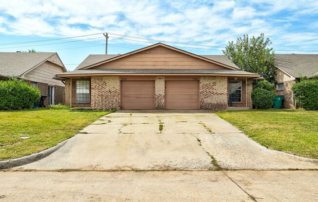 Cute 2 Bed 2 Bath in South OKC!