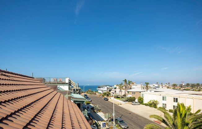 Rare OB 1 BR Loft with Parking and Ocean Views