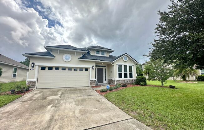 Beautiful 4-Bed, 3-Bath Home in Bartram Park Preserve with Water Views