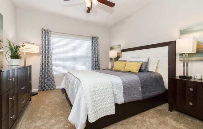 Bedroom at The Preserve at Tampa Palms Apartments in Tampa, FL