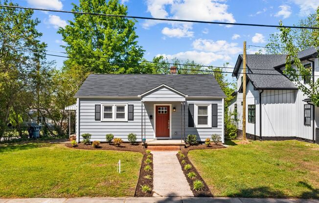 Beautiful 2 bedroom, 1 bath home near Downtown Durham, High-end Finishes and fenced-in backyard!