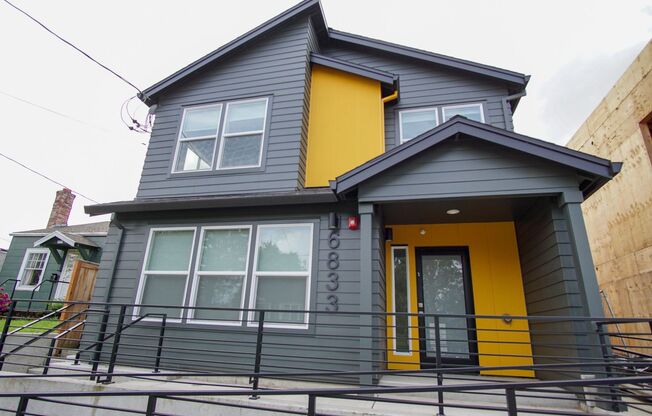 Contemporary 1-Bedroom Flat w/DW + W/D Ready Early August!