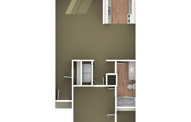 1 bed, 1 bath, 820 sqft, $960