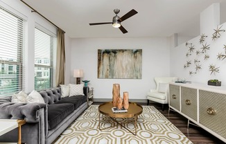 The Callie apartments living room
