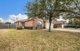 Beautiful Single Story, 3 Bedroom, 2 Bath Home in Round Rock