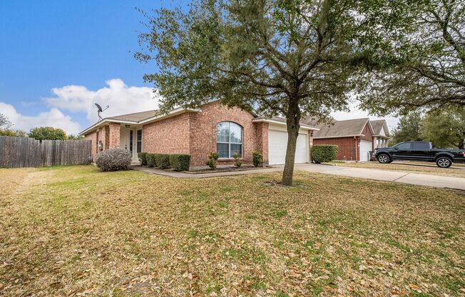 Beautiful Single Story, 3 Bedroom, 2 Bath Home in Round Rock