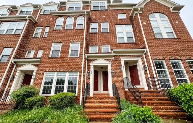Fantastic 3 Bed 2.5 Bath Brick Townhome In Manassas Park Station Community