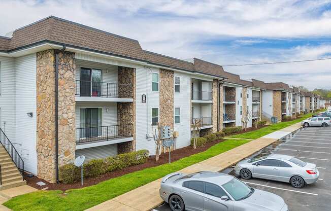 our apartments offer a parking lot for your car