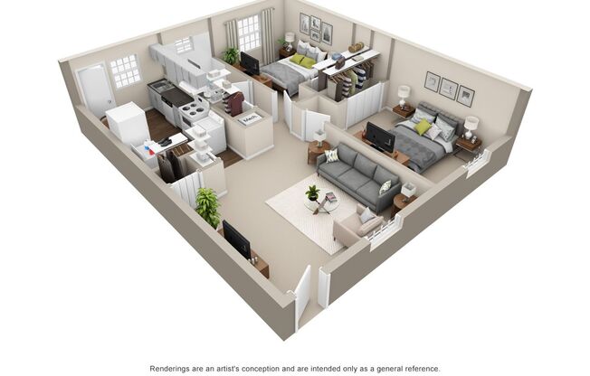 1 bed, 1 bath, 625 sqft, $1,089, Unit A03