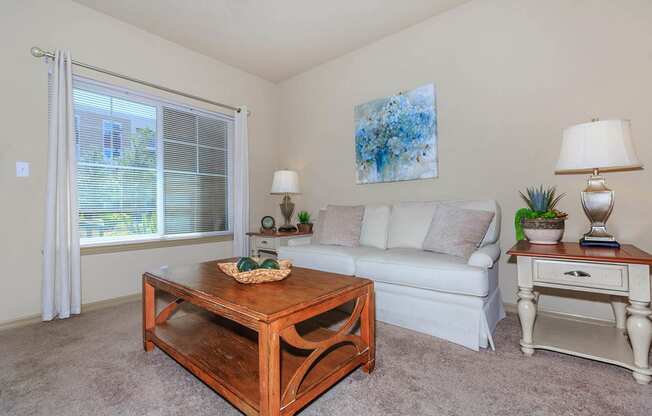 Living Room at Riversong Apartments in Bradenton, FL