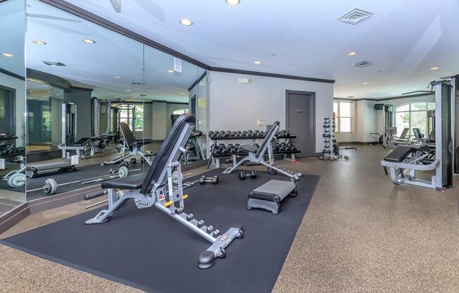 Fitness Center at Emerson at Cherry Lane Apartments in Laurel, MD