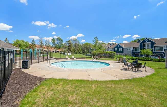 Outdoor Pool with Sundeck