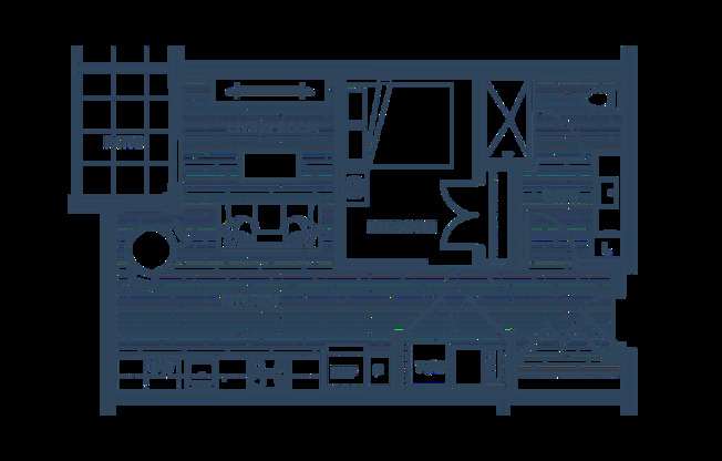 Studio, 1 bath, 605 sqft, $1,410, Unit 2518