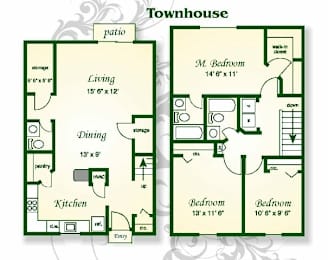 3 beds, 2.5 baths, 1,491 sqft, $1,877