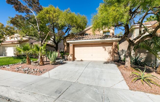 Beautiful 3-Bedroom Home in Peccole Ranch with Upgraded Finishes & Spacious Backyard