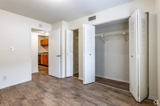 Bedroom at Pineview Apartments, in Clearwater, FL 33755