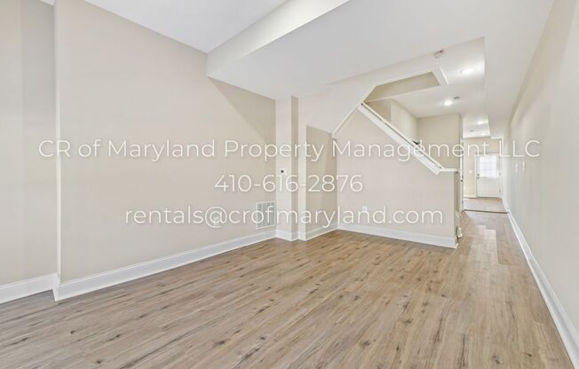 Gorgeous 3BD, 2BR townhome in Baltimore, City!