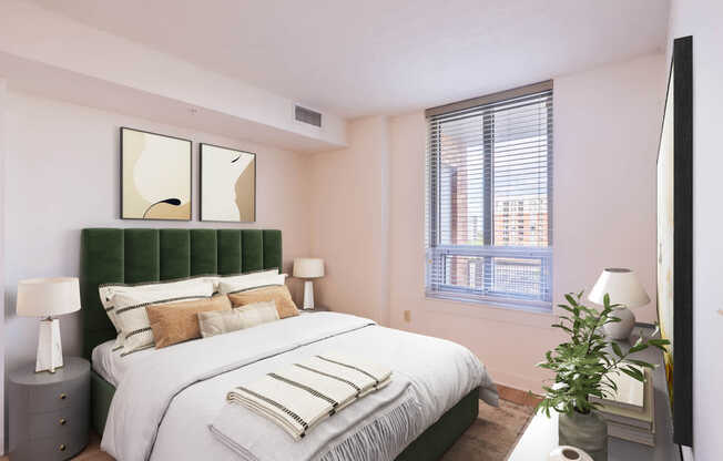 Bedroom with Hard Surface Flooring