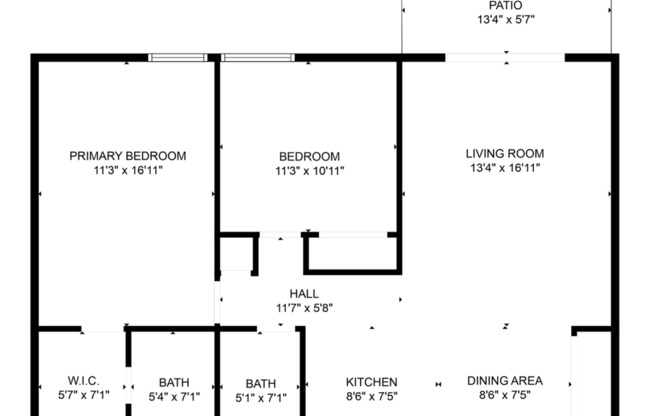 2 beds, 2 baths, 890 sqft, $860, Unit 2581-209