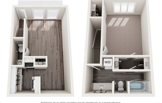 a stylized floor plan of a 2176 sq ft house