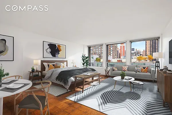 Studio, 1 bath, $3,200, Unit 12D