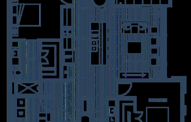 2 beds, 2 baths, 1,224 sqft, $2,195, Unit 2224