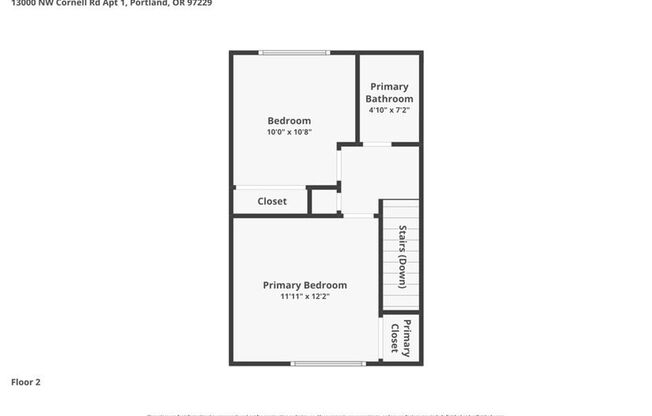 2 beds, 1 bath, 742 sqft, $1,495, Unit 1