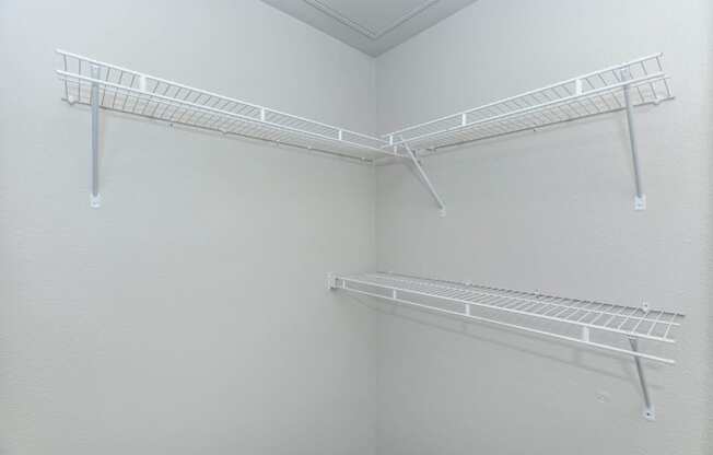 White closet at The Covington by Picerne, Nevada, 89139