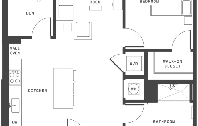 1 bed, 1 bath, 881 sqft, $3,306, Unit 4388