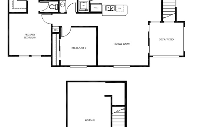 2 beds, 2 baths, 1,055 sqft, $2,345, Unit 812