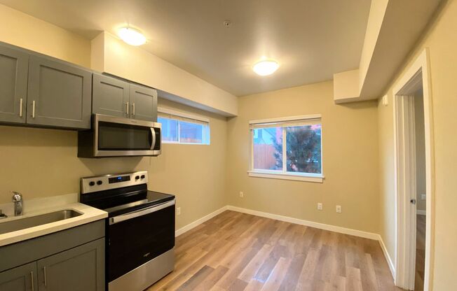 Studio, 1 bath, 404 sqft, $999, Unit E-106