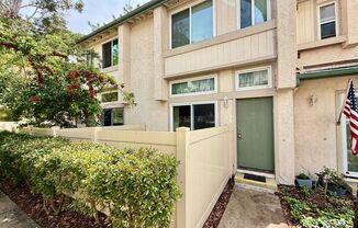 Move in Ready! 2BD Townhome! New Carpet! Two Patio Spaces! Attached Garage!