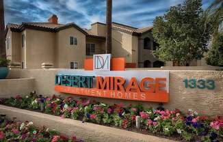 Desert Mirage Apartment Homes Monument Sign