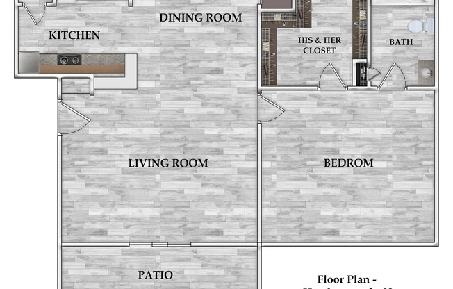 1 bed, 1 bath, 625 sqft, $669, Unit 2507