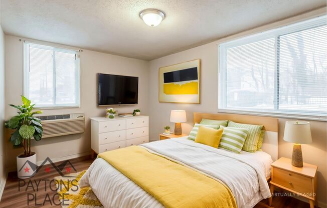 Spacious condo with Water included and Parking!!!