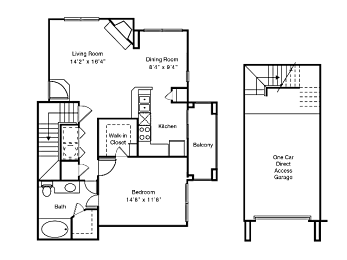 1 bed, 1 bath, 849 sqft, $1,779