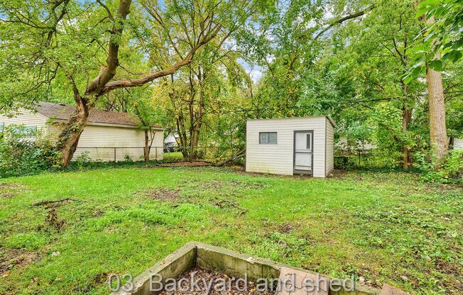 10231 Troy 2 bed/1 bath Ranch with updated kitchen and great backyard located in Oak Park