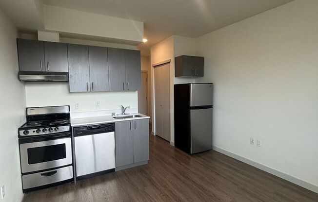 Studio, 1 bath, 312 sqft, $1,295, Unit 414