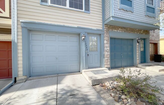 Brand new remodeled townhome! 2 bedrooms with attached 1 car garage!