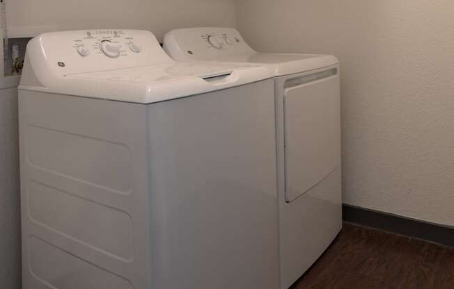 Full sized washer and dryer in every apartment! at Epic Apartments, Denton, TX
