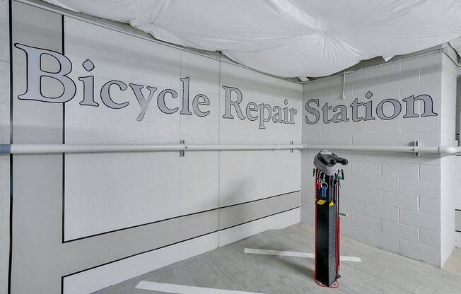 Bicycle Repair Station at Aster Apartments, Ohio