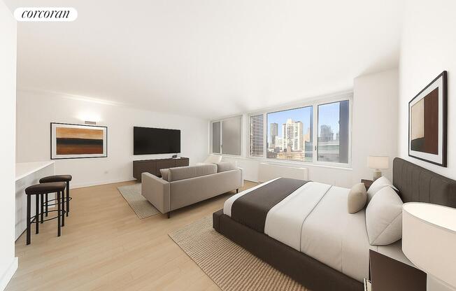 Studio, 1 bath, 615 sqft, $4,250, Unit 26D