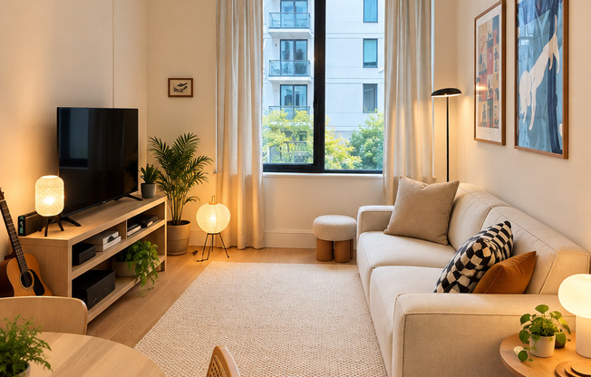 1 bed, 1 bath, 591 sqft, $3,900, Unit 202